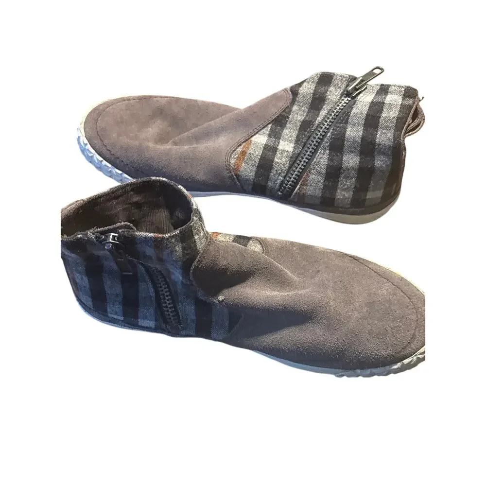 Diesel men’s multicolor suede Trainers size 8 US